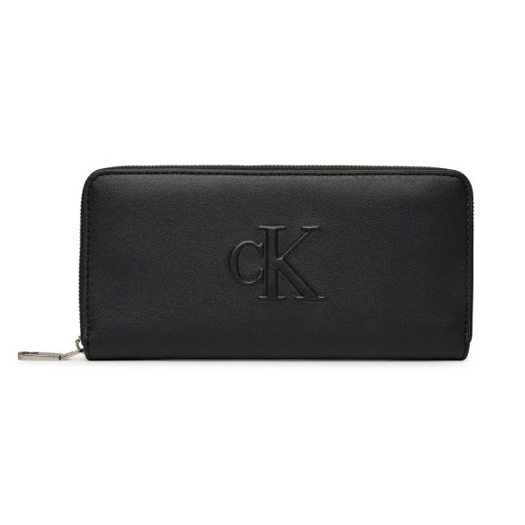Calvin Klein Γυναικείο Μεγάλο Πορτοφόλι LV04K1005G UB1 Μαύρο