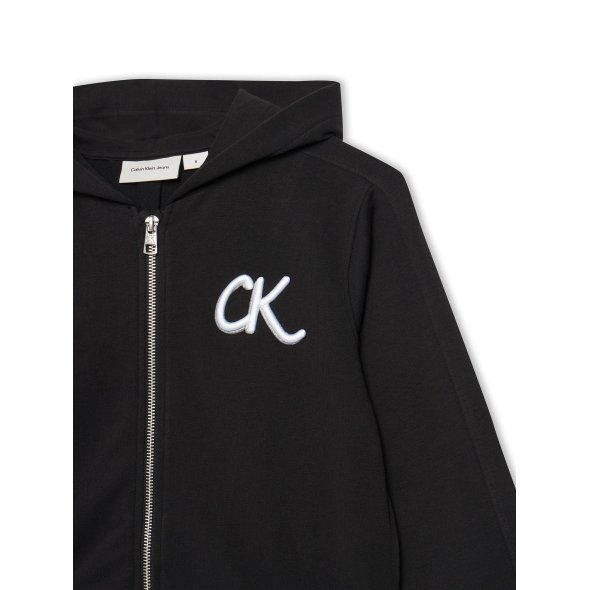 Calvin Klein Παιδική Ζακέτα Για Κορίτσια IG0IG02969 BEH Μαύρο