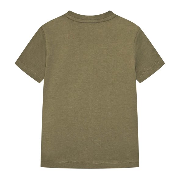 Calvin Klein Σετ 2 Τεμάχια Παιδικά T-Shirt Για Αγόρια IB0IB02529 LDY Μαύρο/Χακί