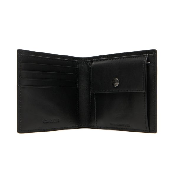 Calvin Klein Ανδρικό Δερμάτινο Πορτοφόλι LV04G1072G UB1 Μαύρο