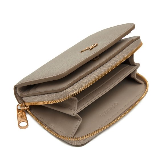 Calvin Klein Γυναικείο Μικρό Πορτοφόλι LV04F1064G RMU Μπεζ