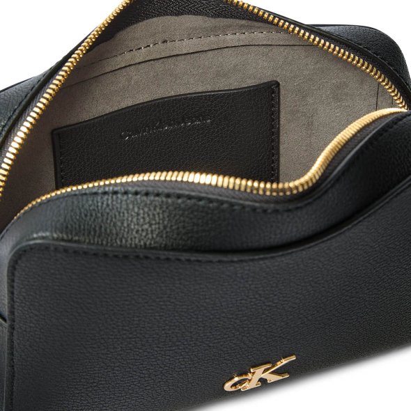 Calvin Klein Γυναικεία Τσάντα Minimal Monogram Ew Camera Bag LV04K3162G UB1 Μαύρο