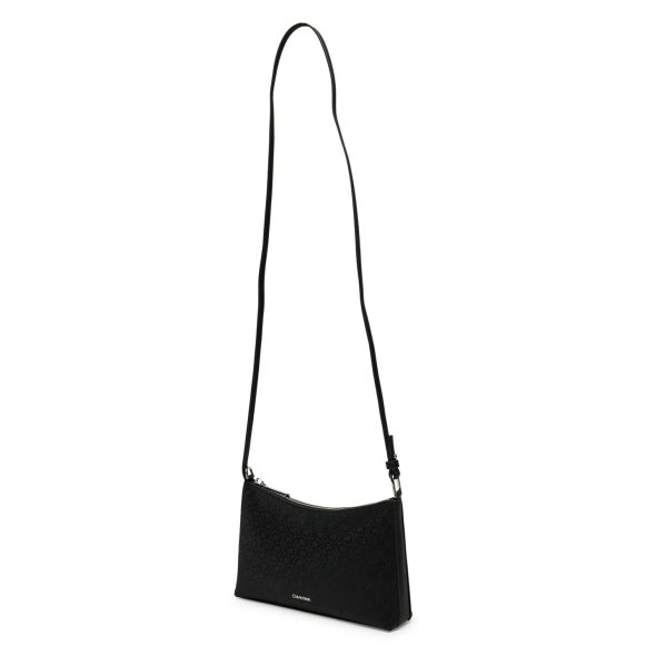 Calvin Klein Γυναικεία Τσάντα Ck Must Aop Conv Logo Jqd Strap LV04F3099G UB1 Μαύρο
