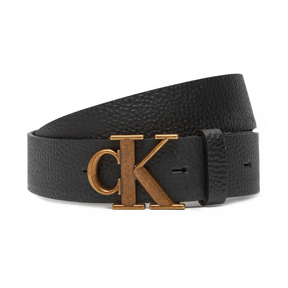 Calvin Klein Ανδρική Δερμάτινη Ζώνη 3.5 LV04G7025G WC5 Μαύρο