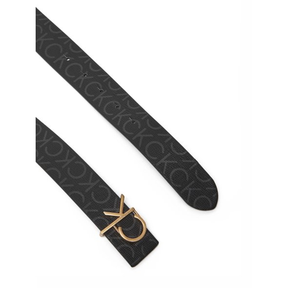 Calvin Klein Γυναικεία Δερμάτινη Reversible Ζώνη LV04F7038G UB1 Μαύρο
