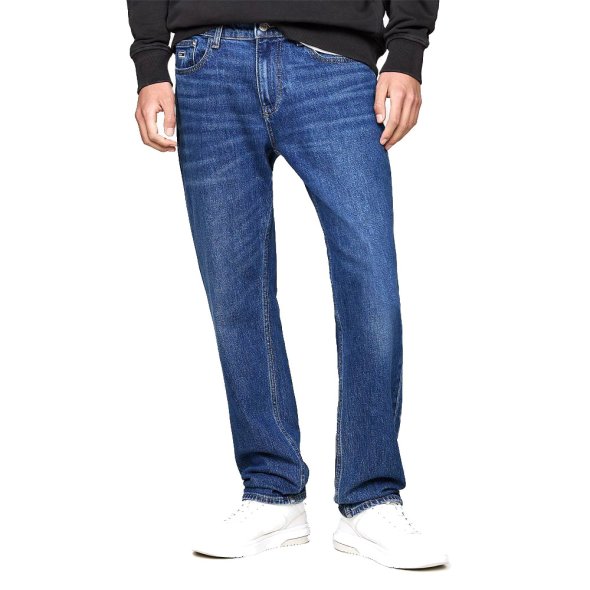 Tommy Hilfiger Ανδρικό Τζιν Παντελόνι DM0DM20178 1BK Μπλε