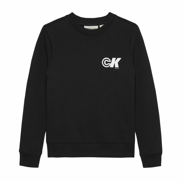 Calvin Klein Παιδική Μπλούζα Για Αγόρια IB0IB02545 BEH Μαύρο