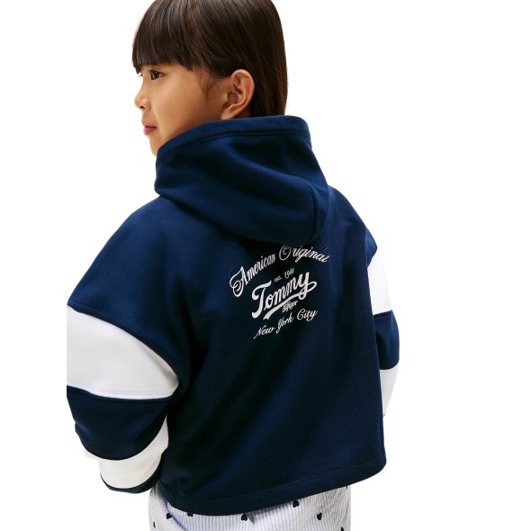 Tommy Hilfiger Παιδικό Φούτερ Για Κορίτσια KG0KG08687 C1G Μπλε