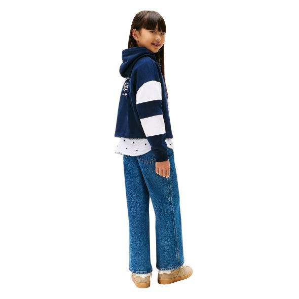 Tommy Hilfiger Παιδικό Φούτερ Για Κορίτσια KG0KG08687 C1G Μπλε