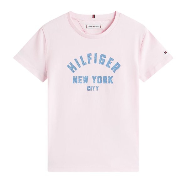 Tommy Hilfiger Παιδικό T-Shirt Για Κορίτσια KG0KG08813 TOG Ροζ