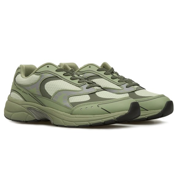 Tommy Hilfiger Ανδρικό Sneaker EM0EM01594 MR6 Πράσινο