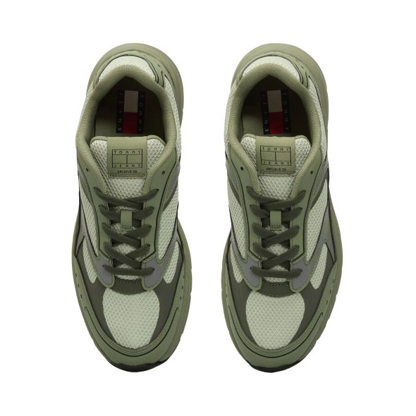 Tommy Hilfiger Ανδρικό Sneaker EM0EM01594 MR6 Πράσινο