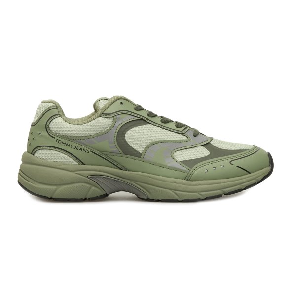 Tommy Hilfiger Ανδρικό Sneaker EM0EM01594 MR6 Πράσινο