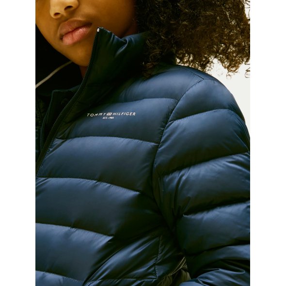 Tommy Hilfiger Παιδικό Unisex Πουπουλένιο Μπουφάν KS0KS00652 C1G Μπλε
