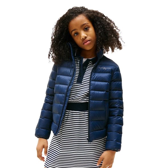 Tommy Hilfiger Παιδικό Unisex Πουπουλένιο Μπουφάν KS0KS00652 C1G Μπλε