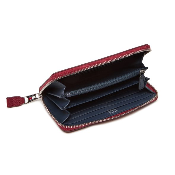 Tommy Hilfiger Γυναικείο Πορτοφόλι AW0AW17585 XJ9 Μπορντώ