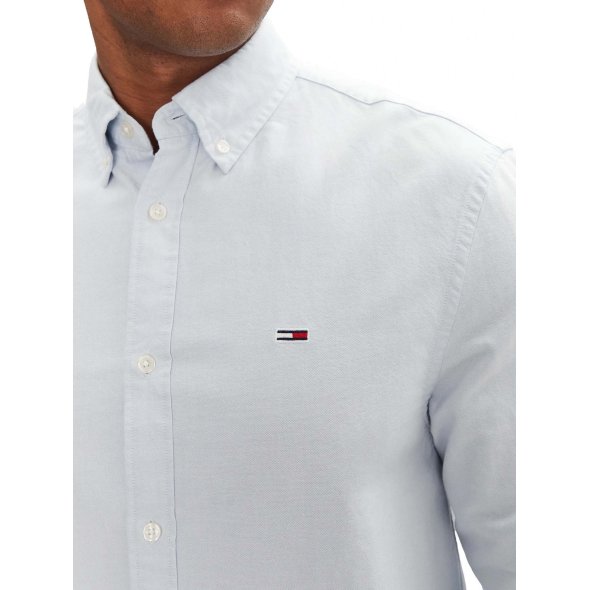 Tommy Hilfiger Ανδρικό Πουκάμισο Regular Oxford Shirt DM0DM21298 C3Q Γαλάζιο