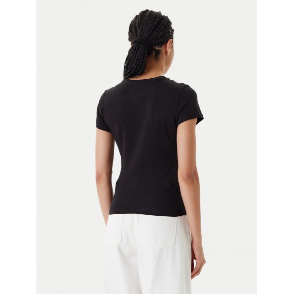 Tommy Hilfiger Γυναικείο T-Shirt DW0DW20913 BDS Μαύρο
