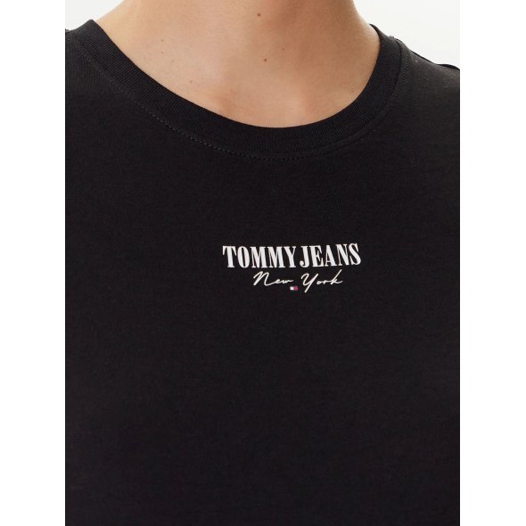 Tommy Hilfiger Γυναικείο T-Shirt DW0DW20913 BDS Μαύρο