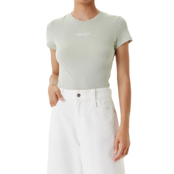 Tommy Hilfiger Γυναικείο T-Shirt DW0DW20913 M1C Πράσινο