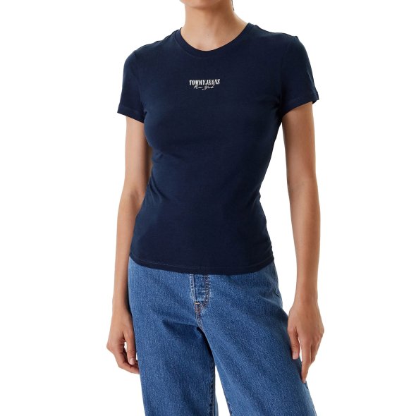 Tommy Hilfiger Γυναικείο T-Shirt DW0DW20913 C1G Μπλε