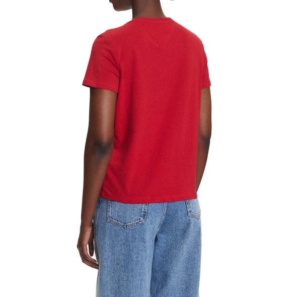 Tommy Hilfiger Γυναικείο T-Shirt DW0DW21404 XLE Κόκκινο