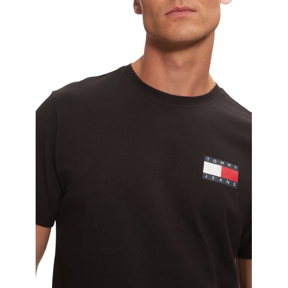 Tommy Hilfiger Ανδρικό T-Shirt DM0DM20740 BDS Μαύρο