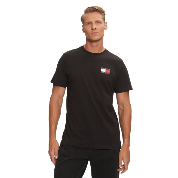 Tommy Hilfiger Ανδρικό T-Shirt DM0DM20740 BDS Μαύρο