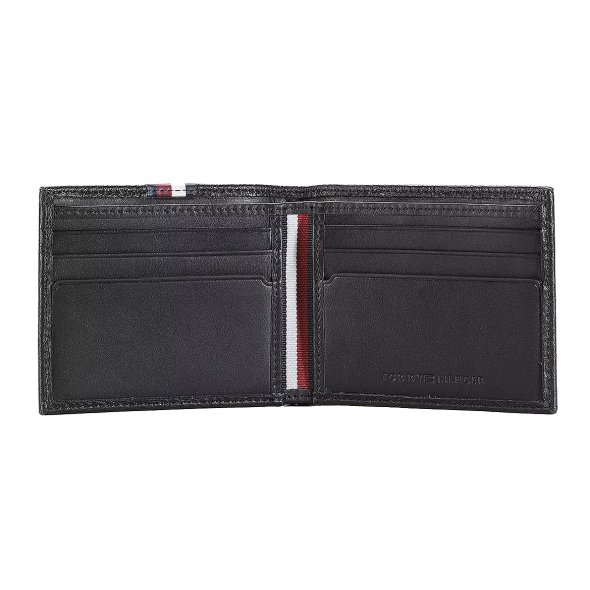 Tommy Hilfiger Μικρό Ανδρικό Πορτοφόλι AM0AM13342 BDS Μαύρο