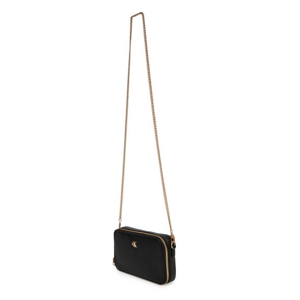 Calvin Klein Γυναικείο Minimal Mono Camera Bag LV04K1086G UB1 Μαύρο
