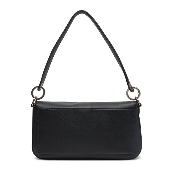 Calvin Klein Γυναικεία Τσάντα Sculpted Flap Shoulder Pouch LV04K3148G UB1 Μαύρο