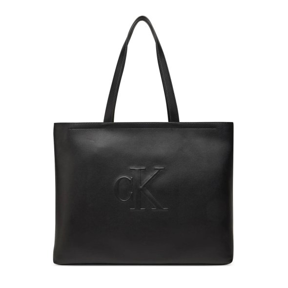 Calvin Klein Γυναικεία Τσάντα Sculpted Slim Tote LV04K3070G UB1 Μαύρο