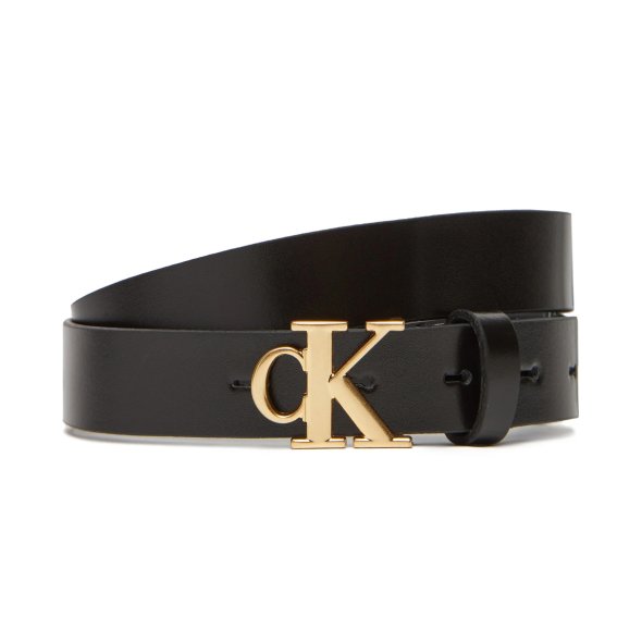 Calvin Klein Γυναικεία Δερμάτινη Ζώνη 2,5mm LV04K7017G UB1 Μαύρο