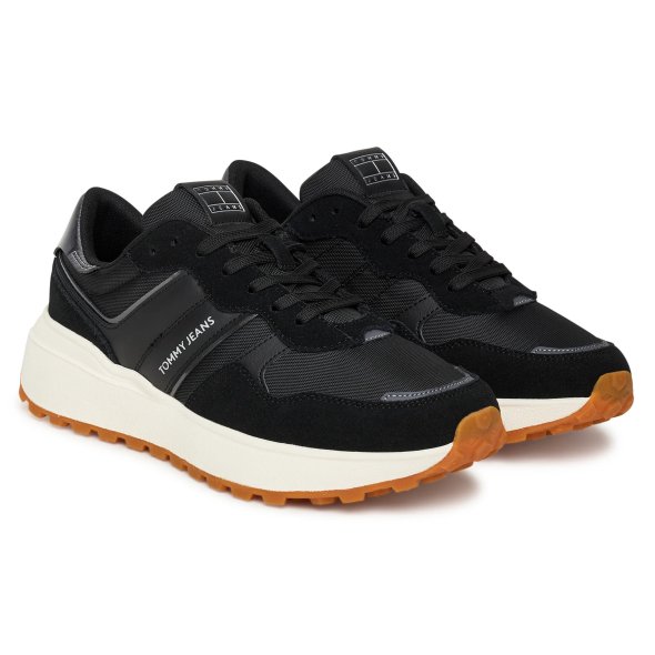 Tommy Hilfiger Jeans Γυναικείο Sneaker EN0EN02861 BDS Μαύρο