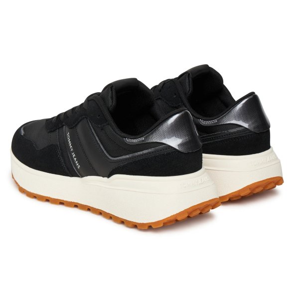 Tommy Hilfiger Jeans Γυναικείο Sneaker EN0EN02861 BDS Μαύρο
