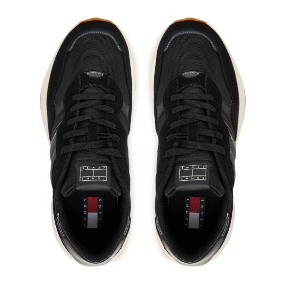 Tommy Hilfiger Jeans Γυναικείο Sneaker EN0EN02861 BDS Μαύρο