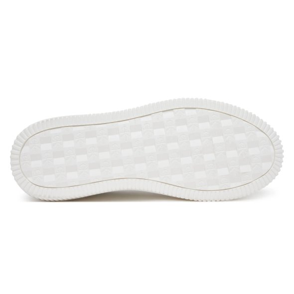 Calvin Klein Chunky Cupsole Ru Patch YW0YW01846 01W Λευκό