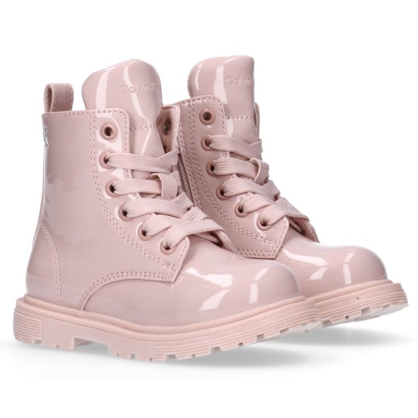 Calvin Klein Παιδικό Μποτάκι Για Κορίτσια V1A5-83117-0343 302 Ροζ
