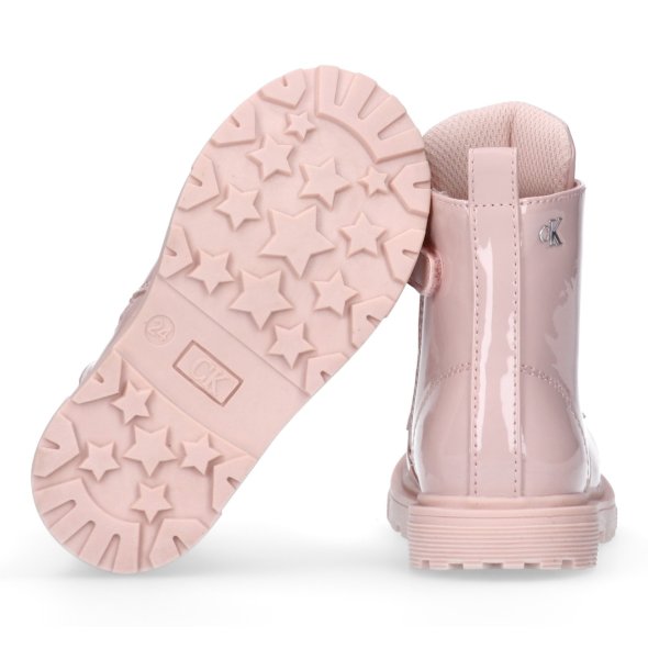 Calvin Klein Παιδικό Μποτάκι Για Κορίτσια V1A5-83117-0343 302 Ροζ