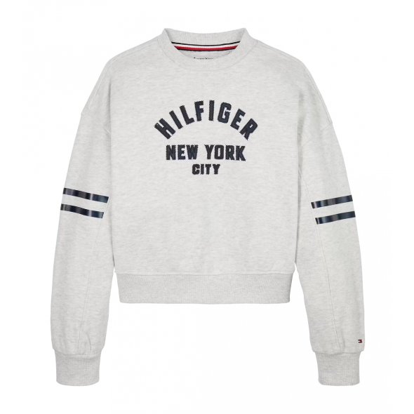 Tommy Hilfiger Παιδική Μπλούζα Για Κορίτσια KG0KG08746 P09 Γκρι