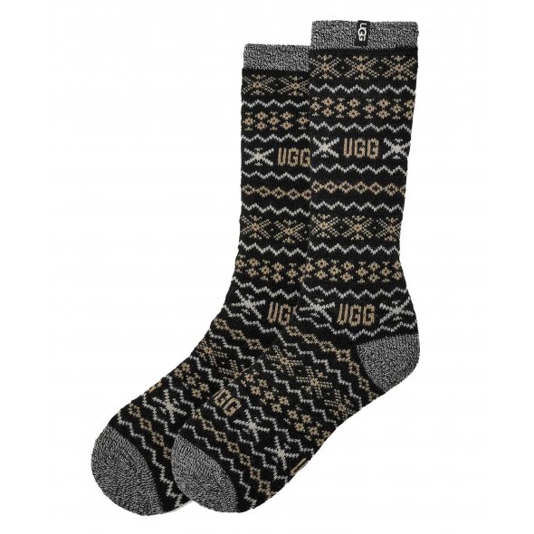 Ugg Γυναικείες Κάλτσες Keavy Cozy Crew 1171650 BGGS Μαύρο