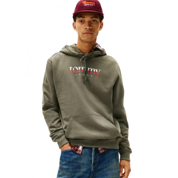 Tommy Hilfiger Ανδρικό Φούτερ DM0DM22113 MRH Πράσινο