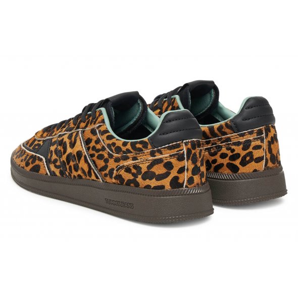 Tommy Hilfiger Δερμάτινο Sneaker The Greenwich Edge Leopard EN0EN02904 0K7 Λεοπάρ