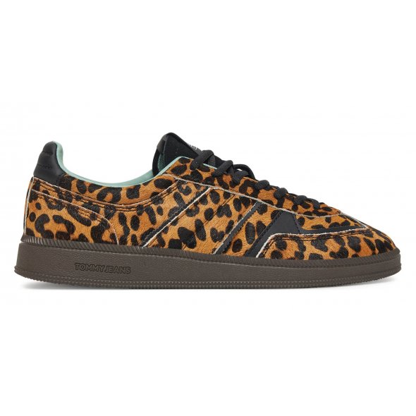Tommy Hilfiger Δερμάτινο Sneaker The Greenwich Edge Leopard EN0EN02904 0K7 Λεοπάρ