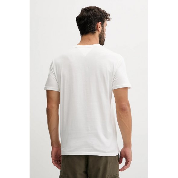 Tommy Hilfiger Ανδρικό T-Shirt DM0DM21978 YBL Λευκό