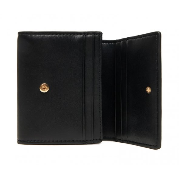 Calvin Klein Μικρό Πορτοφόλι Γυναικείο Bold Ck Medium Bifold LV04F1047G UB1 Μαύρο