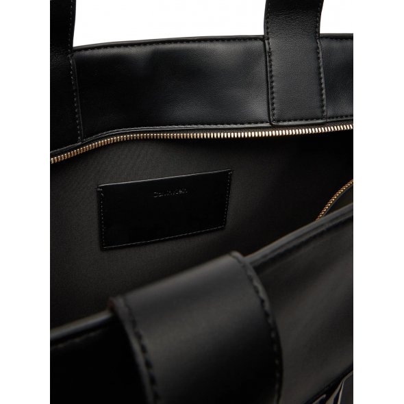 Calvin Klein Γυναικεία Τσάντα Ck Medium Tote LV04F3218G UB1 Μαύρο