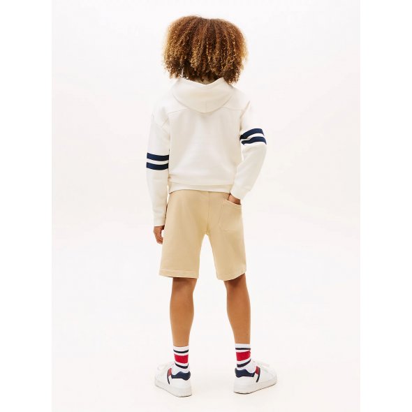 Tommy Hilfiger Kids Παιδικό Φούτερ Για Αγόρια KB0KB09742 YA8 Μπεζ