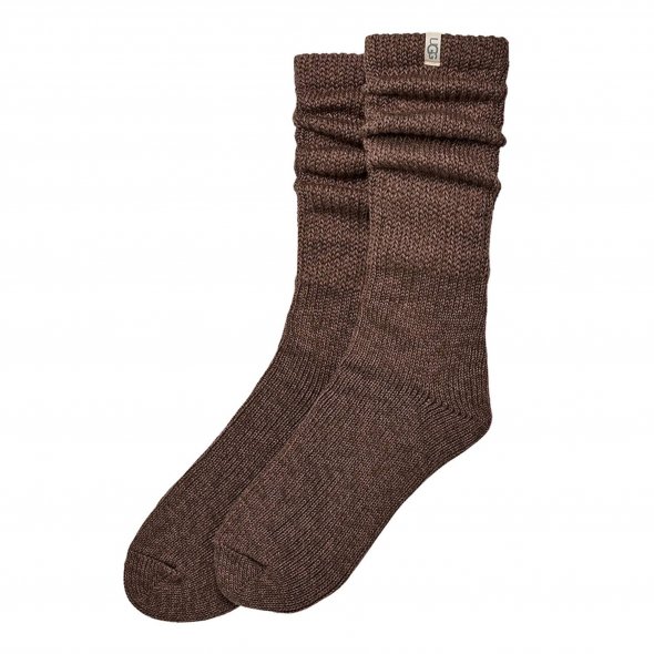 Ugg Γυναικείες Κάλτσες Tyla Slouchy Crew II 1173790 ALS Καφέ