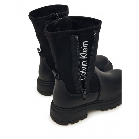 Calvin Klein Μποτάκι Chelsea Boot V3A5-83123-1464 999 Μαύρο